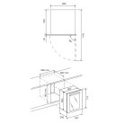 ELICA - Beépíthető borhűtő VERITAS BI36 BL