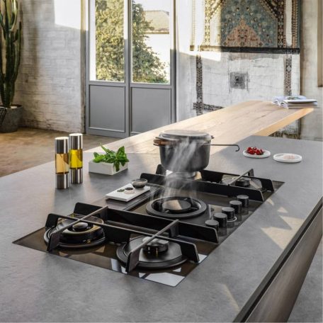 ELICA - NIKOLATESLA FLAME EVO BL/A/88 Indukciós főzőlap beépített páraelszívóval - ComboHob