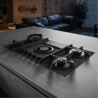 ELICA - NIKOLATESLA FLAME EVO BL/A/88 Indukciós főzőlap beépített páraelszívóval - ComboHob