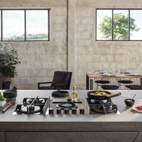 Elica - NIKOLATESLA FLAME EVO GR/A/88 Indukciós főzőlap beépített páraelszívóval - ComboHob