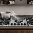 Elica - NIKOLATESLA FLAME EVO GR/A/88 Indukciós főzőlap beépített páraelszívóval - ComboHob