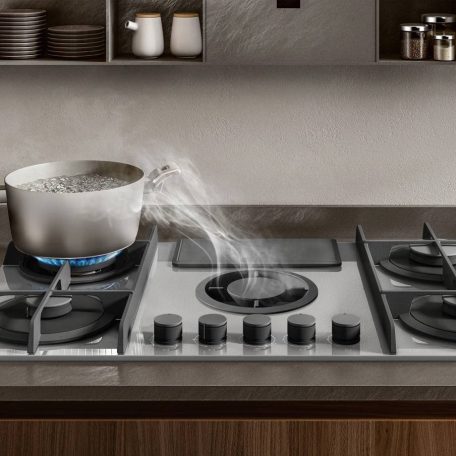 Elica - NIKOLATESLA FLAME EVO GR/A/88 Indukciós főzőlap beépített páraelszívóval - ComboHob