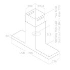 Elica - Páraelszívó HAIKU DRY ISL @ BLRO/A/90x32