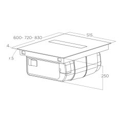   ELICA - NIKOLATESLA VELVET BL/A/83 + CATA Edényszett PROFESSIONAL - A készlet erejéig rendelhető!