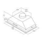 Elica - Páraelszívó ERA S BL/A/52 fekete