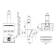 Elica - Páraelszívó NEAT @ BL/A/60 + Mikro MW-5120B