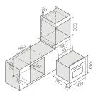ELICA - Beépíthető sütő VIRTUS MULTI 60 TFT PYRO BL + Ajándék Pizzaszett