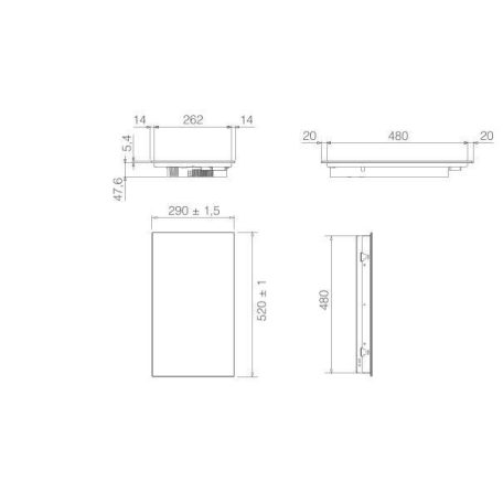 ELICA - Beépíthető indukciós főzőlap RATIO CONNEX 302 PLUS