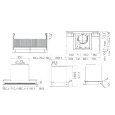 Elica - Páraelszívó BOXIN ADVANCE DRY @ IX/A/90 inox