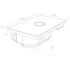 ELICA - Páraelszívó NIKOLATESLA SWITCH GLOW RAW BR/A/83