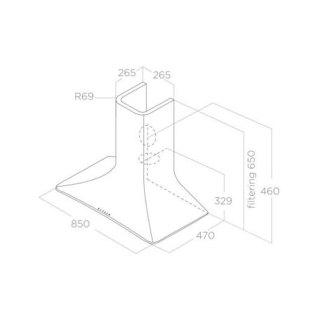 Elica - Páraelszívó SWEET TAUPE/F/85