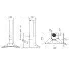 Elica - Páraelszívó SWEET BROZE/A/85+CAM