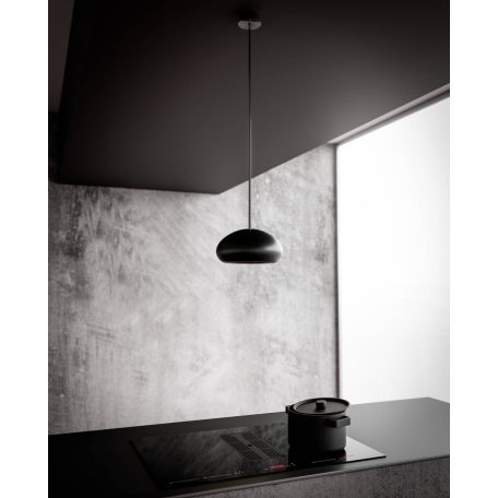 Sirius SIR1026sz indukciós főzőlap beépített elszívóval S-DDH6 AUTOMATIC indukciós főzőlappal, fekete SENSE lámpával + CATA NEW YORK Edényszett