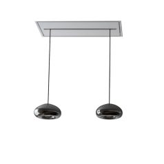   Sirius SIR1078 mennyezetbe építhető páraelszívó SLT-976 SUPERNOVA H200 TW WI-FI fekete
