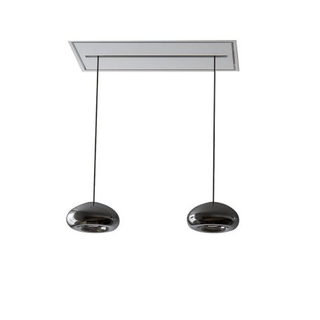 Sirius SIR1078 mennyezetbe építhető páraelszívó SLT-976 SUPERNOVA H200 TW WI-FI fekete