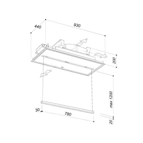 Sirius - Páraelszívó SLT-977 LINE EM TW WI-FI motor nélkül