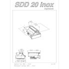 Sirius - Páraelszívó S-DD20 MIDDLE BRUSHLESS Inox