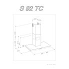 Sirius - Páraelszívó SLTC-92 TW 90 cm