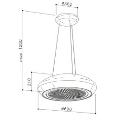 Sirius - Páraelszívó SILT-26 DERUTA réz