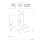Sirius - Páraelszívó SLTC-122 TW ANTI-DROP 60 cm