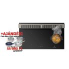 Sirius SIR1980sz indukciós főzőlap beépített elszívóval S-DDH9 + CATA - Edényszett NEW YORK
