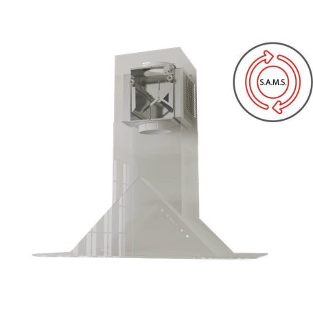 Sirius - Páraelszívó SLTC-97 JEEG SAMS TW 60 cm fekete