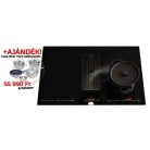 Sirius SIR779sz indukciós főzőlap beépített elszívóval S-DDH6 SYNTHESIS BRUSHLESS + CATA NEW YORK edényszett