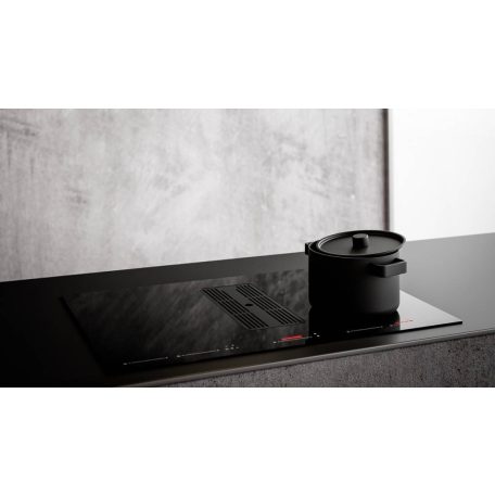 Sirius SIR779sz indukciós főzőlap beépített elszívóval S-DDH6 SYNTHESIS BRUSHLESS + CATA NEW YORK edényszett