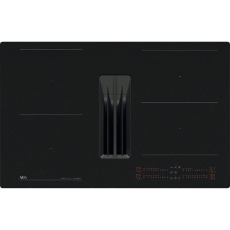 AEG TH84CC23CZ beépíthető indukciós főzőlap beépített páraelszívóval, SaphirMatt®  üvegfelület, 80 cm - ComboHob