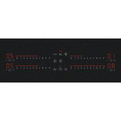   AEG TH84CC23CZ beépíthető indukciós főzőlap beépített páraelszívóval, SaphirMatt®  üvegfelület, 80 cm - ComboHob