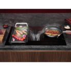 AEG TH84CC23CZ beépíthető indukciós főzőlap beépített páraelszívóval, SaphirMatt®  üvegfelület, 80 cm - ComboHob