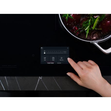 AEG TH85IM30FB beépíthető Sense Boil & Fry Indukciós főzőlap, Hob2Hood, 80 cm