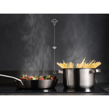 AEG TH85IM30FB beépíthető Sense Boil & Fry Indukciós főzőlap, Hob2Hood, 80 cm