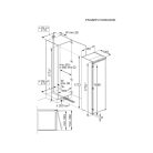 AEG TK7DS181DS Beépíthető hűtőszekrény 177.2 cm