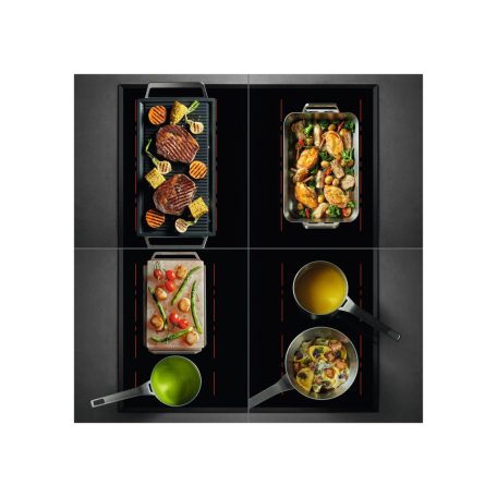 AEG TK95II08FB beépíthető Indukciós főzőlap, Hob2Hood, 90 cm
