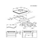 AEG TO64IA00IB beépíthető Indukciós főzőlap, 60 cm