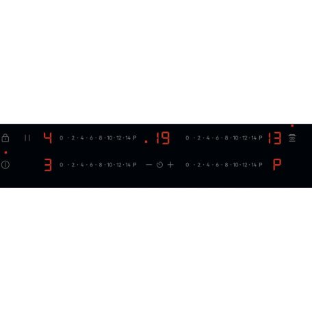 AEG TO64IA0FXB beépíthető Indukciós főzőlap, Hob2Hood, 60 cm