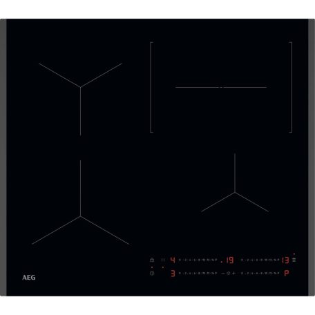 AEG TO64IC00FB beépíthető Indukciós főzőlap, Hob2Hood, 60 cm