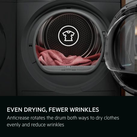 AEG TR78CWE szabadonálló Hőszivattyús szárítógép, Inverter motor