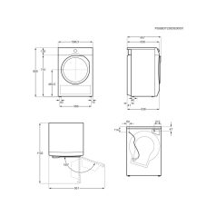   AEG TR8394CDE szabadonálló Hőszivattyús szárítógép, WIFI, Inverter motor