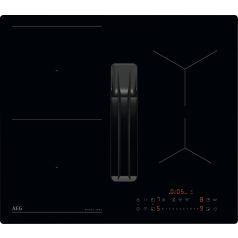   AEG TT64CB00CB beépíthető indukciós főzőlap beépített páraelszívóval, 60 cm