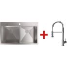 CATA XPB2 mosogatótálca (CBS) + csaptelep (XPB) szett