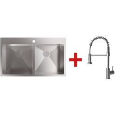 CATA XPB2 mosogatótálca (CBS) + csaptelep (XPB) szett